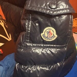 Moncler Kids Black Puffer Jacket